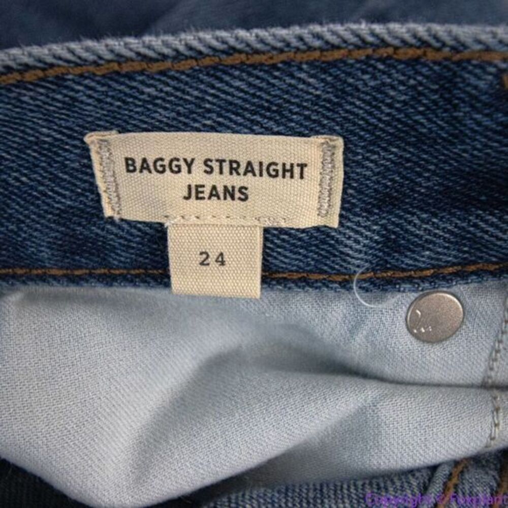 NEW Madewell Perfect Vintage Straight Jean in Firthway Wash, 24 - Picture 15 of 16